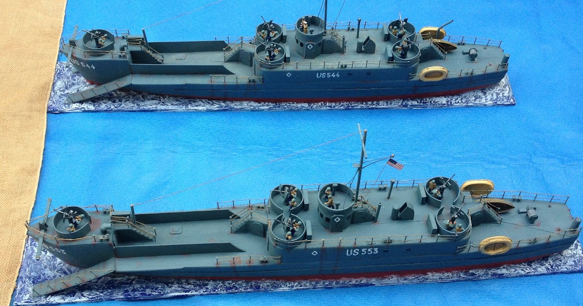 jp wargaming place 20mm Rapid Fire! LCI(L) Vacuformed kits